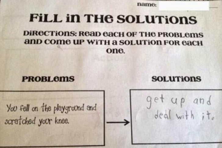 The Most Creative Test Answers Written By Kids