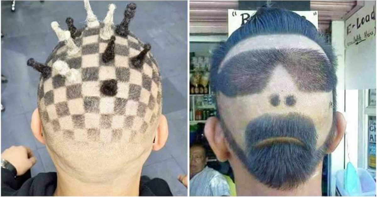 Check out some of the funniest images of weired Hairstyle  Morning Tea