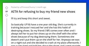 Girl's Dog Destroys Her Best Friend's Expensive Shoes, Refuses To Replace Them