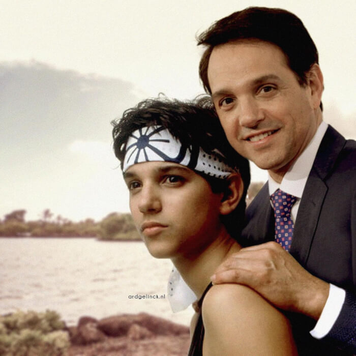 Hollywood Celebrities With Their Younger - Ralph Macchio