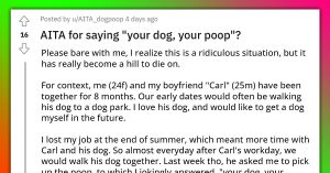 Girlfriend Tells Boyfriend "Your Dog, Your Poop" After He Expects Her To Pick Up After His Dog, Fight Ensues